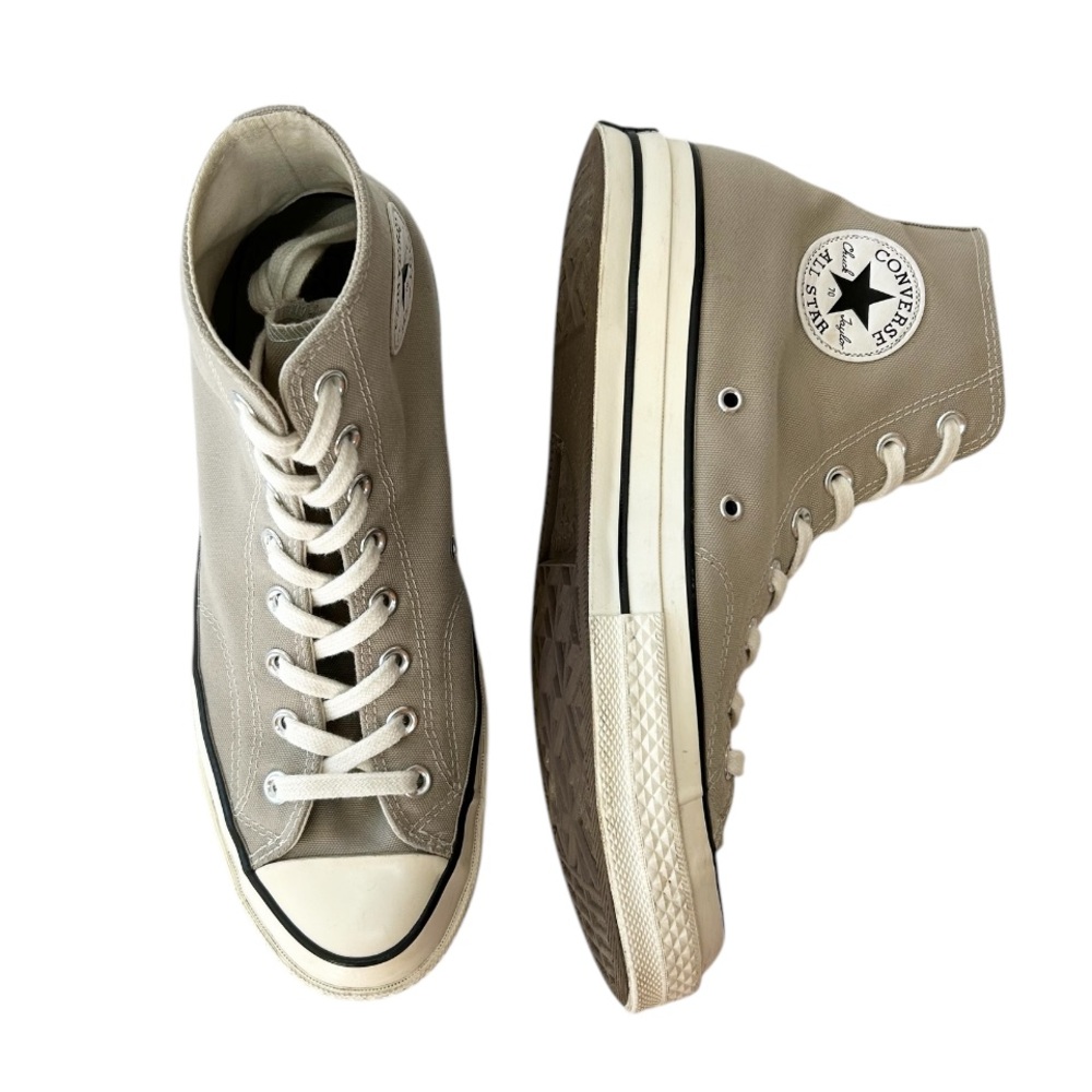 Converse High-Top Chuck 70 Sneakers in Papyrus/Egret